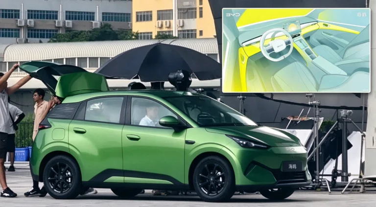 BYD Seagull thế hệ thứ hai lộ diện khoang nội thất, trở thành hatchback 5 chỗ dài 4,2 mét 
